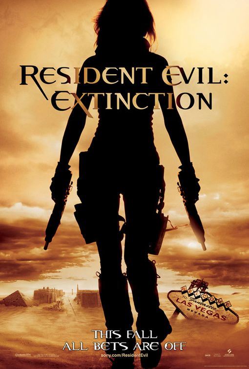 《生化危机3:灭绝》高清海报设计