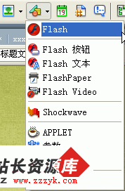 如何利用Dreamweaver8.0插入Flash动画