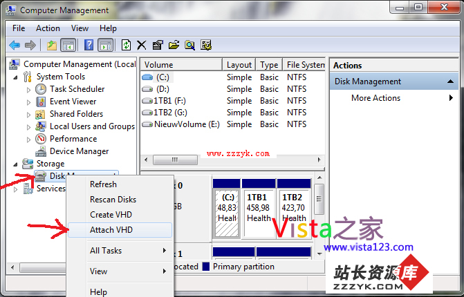 如何从Windows 7的.VHD文件创建.ISO文件
