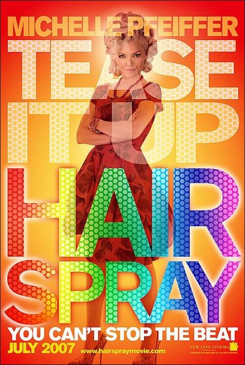 电影《Hairspray 发胶》海报设计