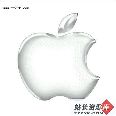 天极设计在线_Photoshop打造超强质感白金苹果