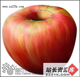 124天极设计在线_Photoshop鼠绘苹果