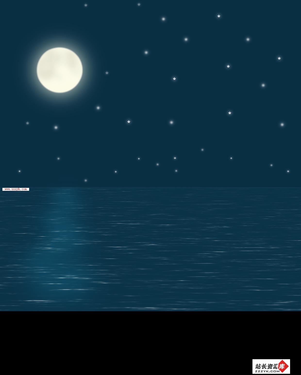 Photoshop精彩实例剖析海上升明月